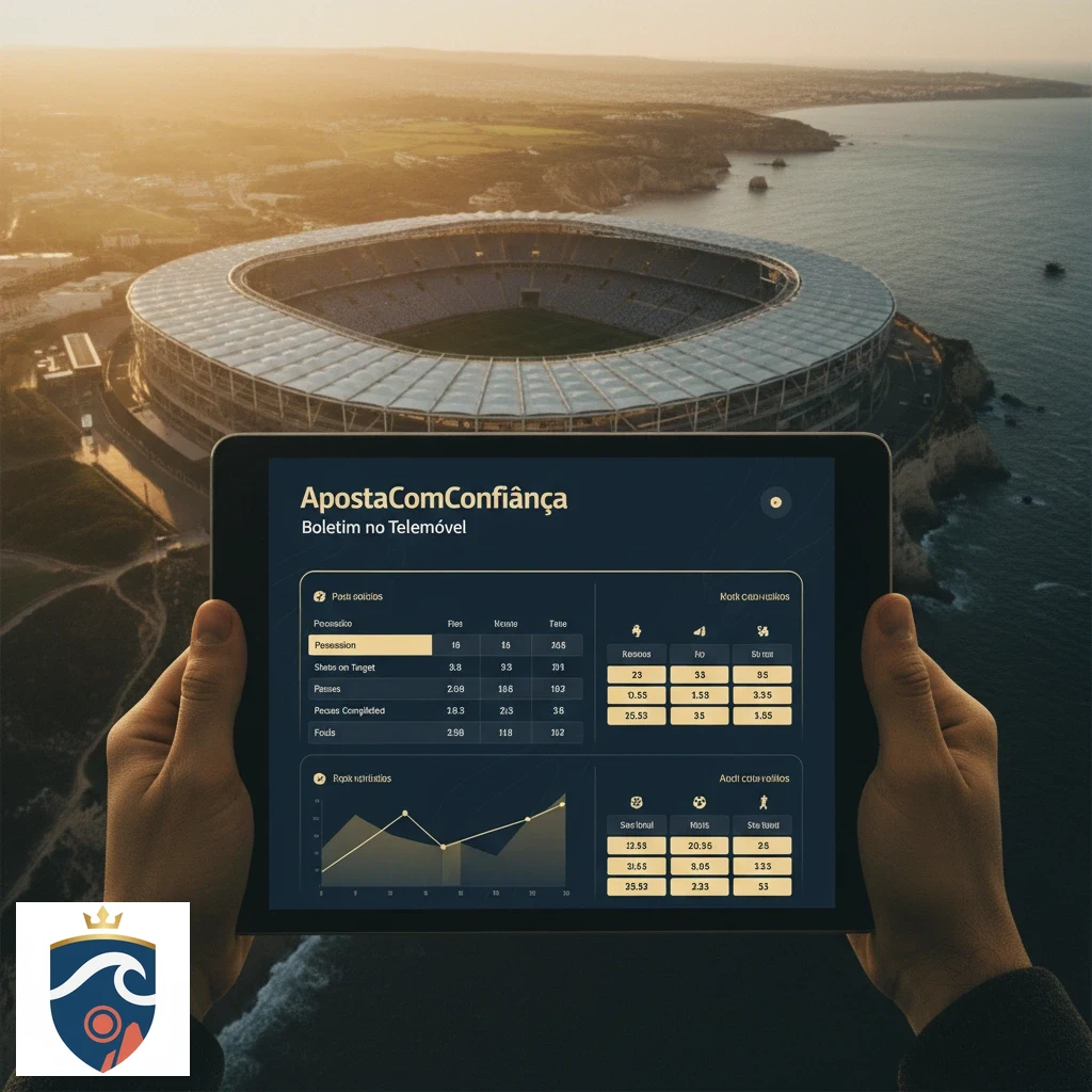 Boletim móvel a calcular odds combinadas e ganhos potenciais em tempo real.